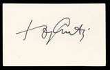 Tony Curtis Some Like It Hot Authentic Signed 3x5 Index Card BAS #BL98540