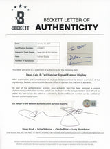 Dean Cain & Teri Hatcher Lois & Clark: Superman Signed Framed Display BAS LOA