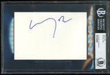 Michael York Romeo + Juliet Authentic Signed 4x6 Index Card BAS Slabbed
