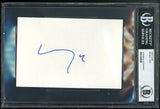 Michael York Romeo + Juliet Authentic Signed 4x6 Index Card BAS Slabbed