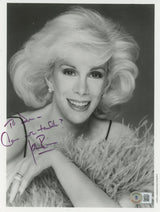 Joan Rivers Fashion Police "To Don Can We Talk?" Signed 8x10 Photo BAS #BL44623