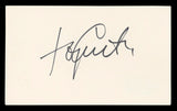 Tony Curtis Some Like It Hot Authentic Signed 3x5 Index Card BAS #BL98534