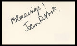 John Abbott Jane Eyre "Blessings!" Authentic Signed 3x5 Index Card BAS #BV02191