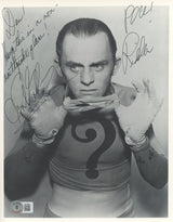 Frank Gorshin Batman w/ Inscription Authentic Signed 8x10 Photo BAS #BL44602