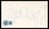 David Arquette Scream Authentic Signed 3x5 Index Card Autographed BAS #BV02193