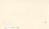 Sean Young Blade Runner Authentic Signed 3x5 Index Card BAS #BQ45367