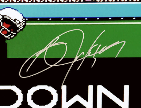 Bo Jackson Autographed 16x20 Photo Oakland Raiders Nintendo Entertainment System NES Tecmo Super Bowl Beckett BAS Witness Stock #212457