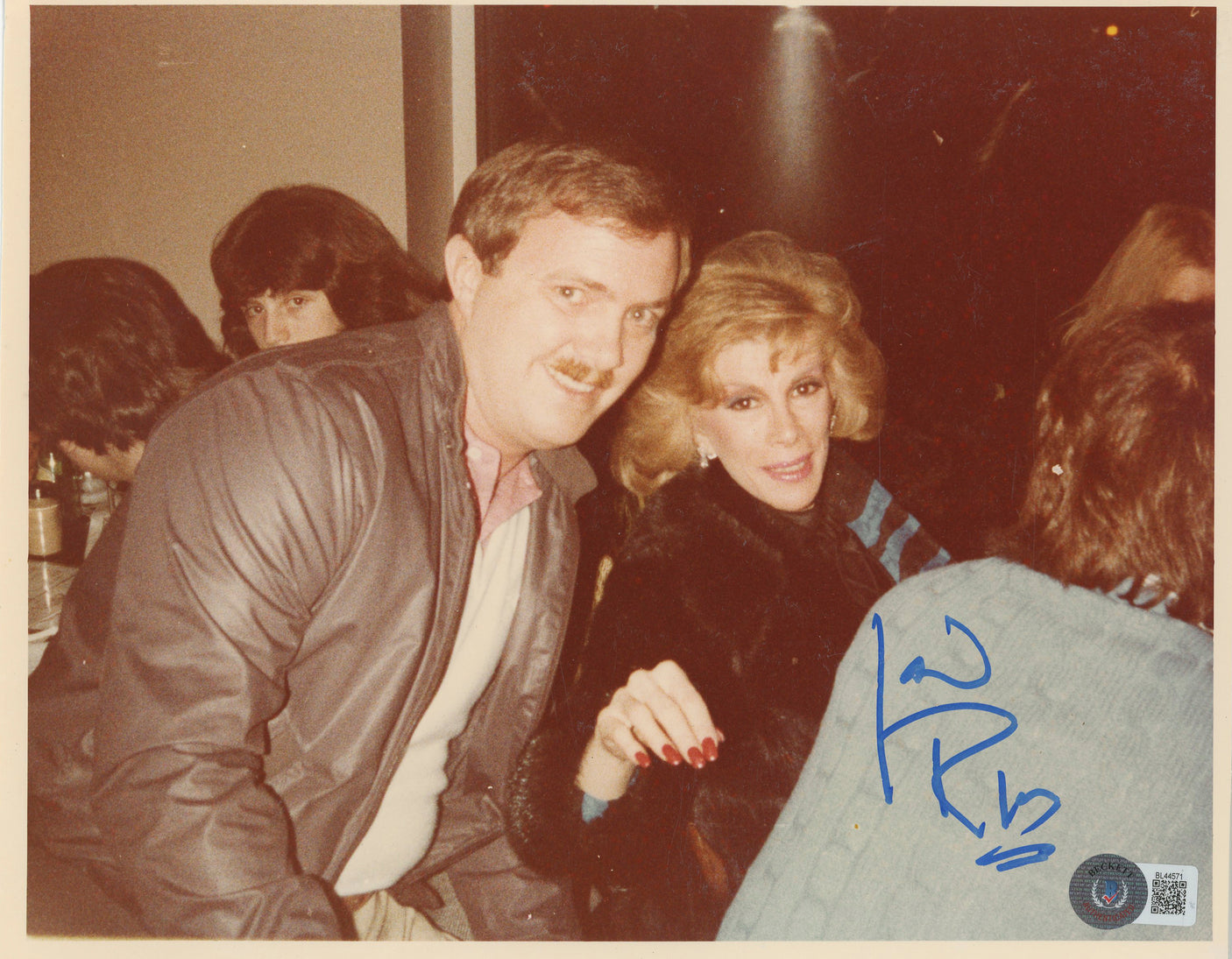 Joan Rivers Fashion Police Authentic Signed 8x10 Photo Autographed BAS #BL44571