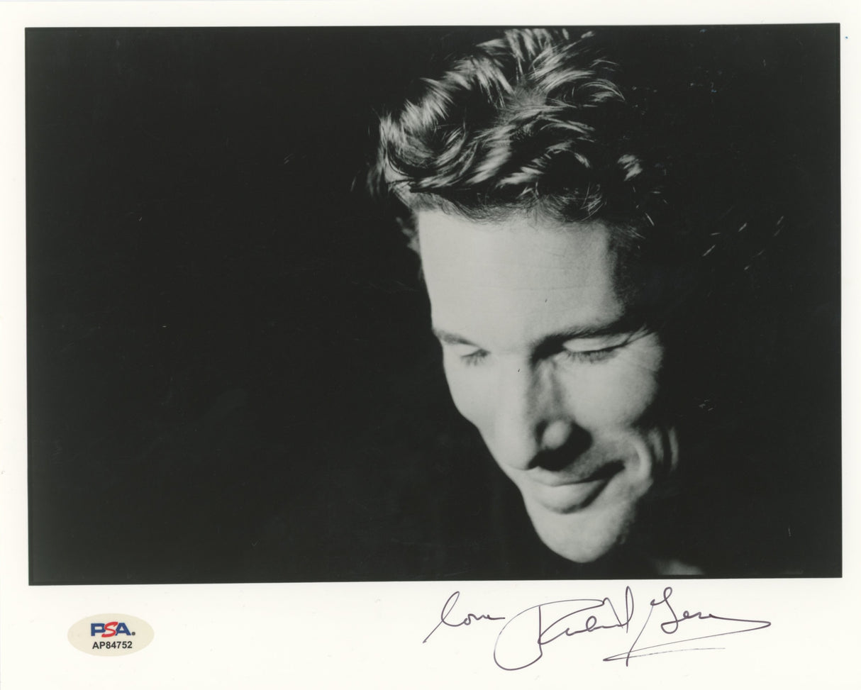 Richard Gere Pretty Woman Authentic Signed 8x10 Horizontal Photo PSA/DNA AP84752