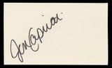 Jennifer Capriati Authentic Signed 3x5 Index Card BAS #BN06360