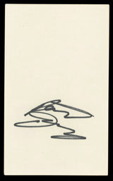 Patrick Dempsey Grey's Anatomy Authentic Signed 3x5 Index Card BAS #BL98504