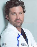 Patrick Dempsey Grey's Anatomy Authentic Signed 8x10 Photo BAS #BQ98606