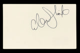 Alan Thicke Growing Pains Authentic Signed 3x5 Index Card BAS #BL96420