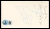 Kevin Pollak A Few Good Men Authentic Signed 3x5 Index Card BAS #BV04112