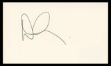Denis Leary Rescue Me Authentic Signed 3x5 Index Card Autographed BAS #BV04116