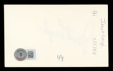 Janet Leigh Psycho Authentic Signed 3x5 Index Card Autographed BAS #BL96426