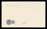 Michael York Logan's Run Authentic Signed 3x5 Index Card BAS #BL98495