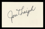 Janet Leigh Psycho Authentic Signed 3x5 Index Card Autographed BAS #BL96428
