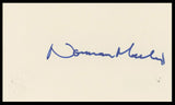 Norman Mailer Authentic Signed 3x5 Index Card Autographed BAS #BR26808