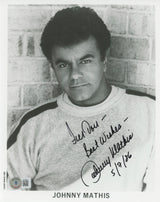 Johnny Mathis Singer "For Don Best Wishes" Signed 8x10 Photo BAS #BL44534