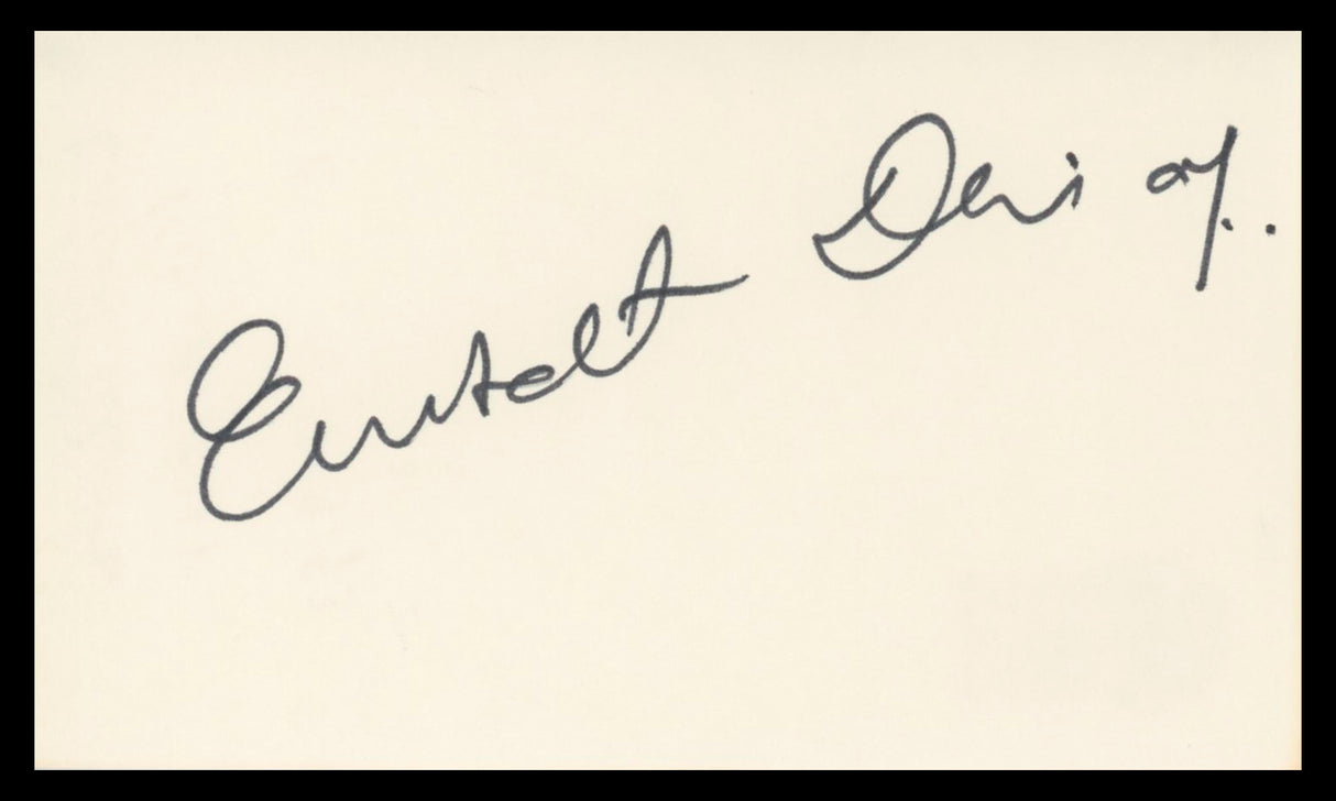 Embeth Davidtz Matilda Authentic Signed 3x5 Index Card Autographed BAS #BV04139