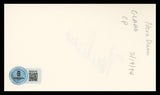 Nora Dunn Saturday Night Live Authentic Signed 3x5 Index Card BAS #BV04140