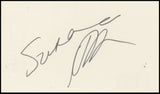 Susanna Hoffs The Bangles Authentic Signed 3x5 Index Card BAS #BR26813