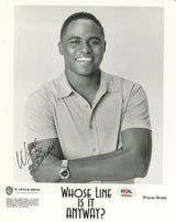 Wayne Brady Whose Line is it Anyway? Authentic Signed 8x10 Photo PSA/DNA AP84594