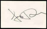 Faye Dunaway Bonnie & Clyde Authentic Signed 3x5 Index Card BAS #BN06384