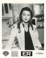 Ming-Na E.R. Authentic Signed 8x10 Vertical Photo PSA/DNA #AP84592