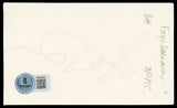 Phil Harris The Jungle Book Authentic Signed 3x5 Index Card BAS #BR26818