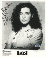 Julianna Margulies E.R. "Best Wishes" Authentic Signed 8x10 Photo PSA #AP84591
