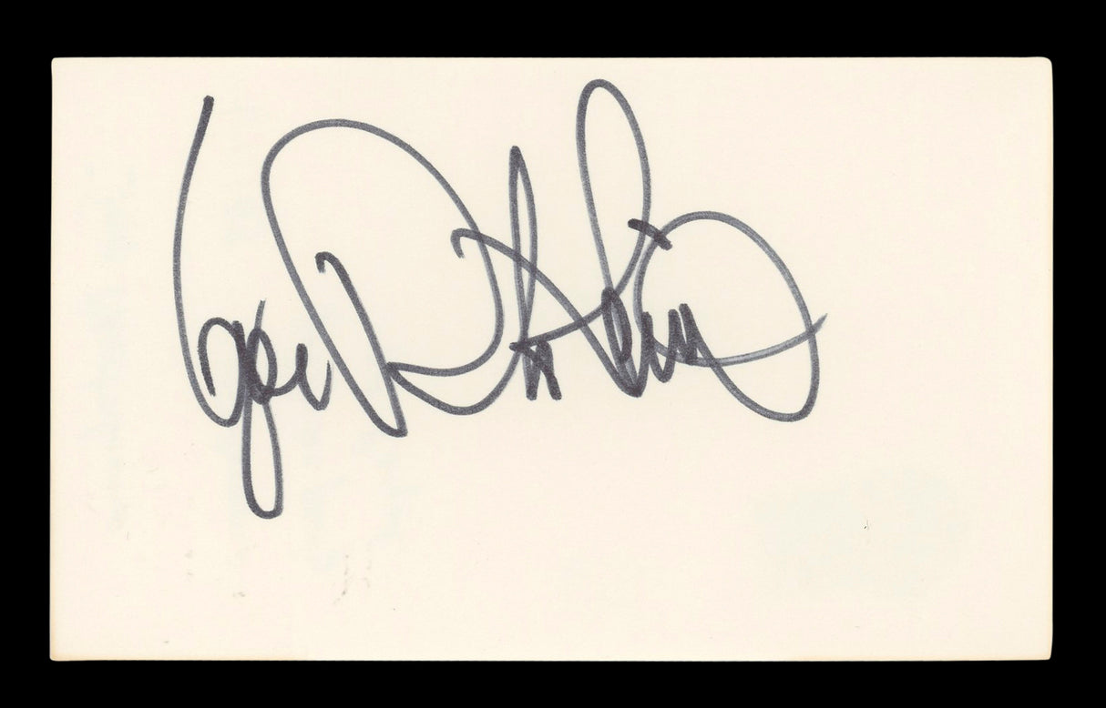 Joe Pantoliano The Sopranos Authentic Signed 3x5 Index Card BAS #BL96441