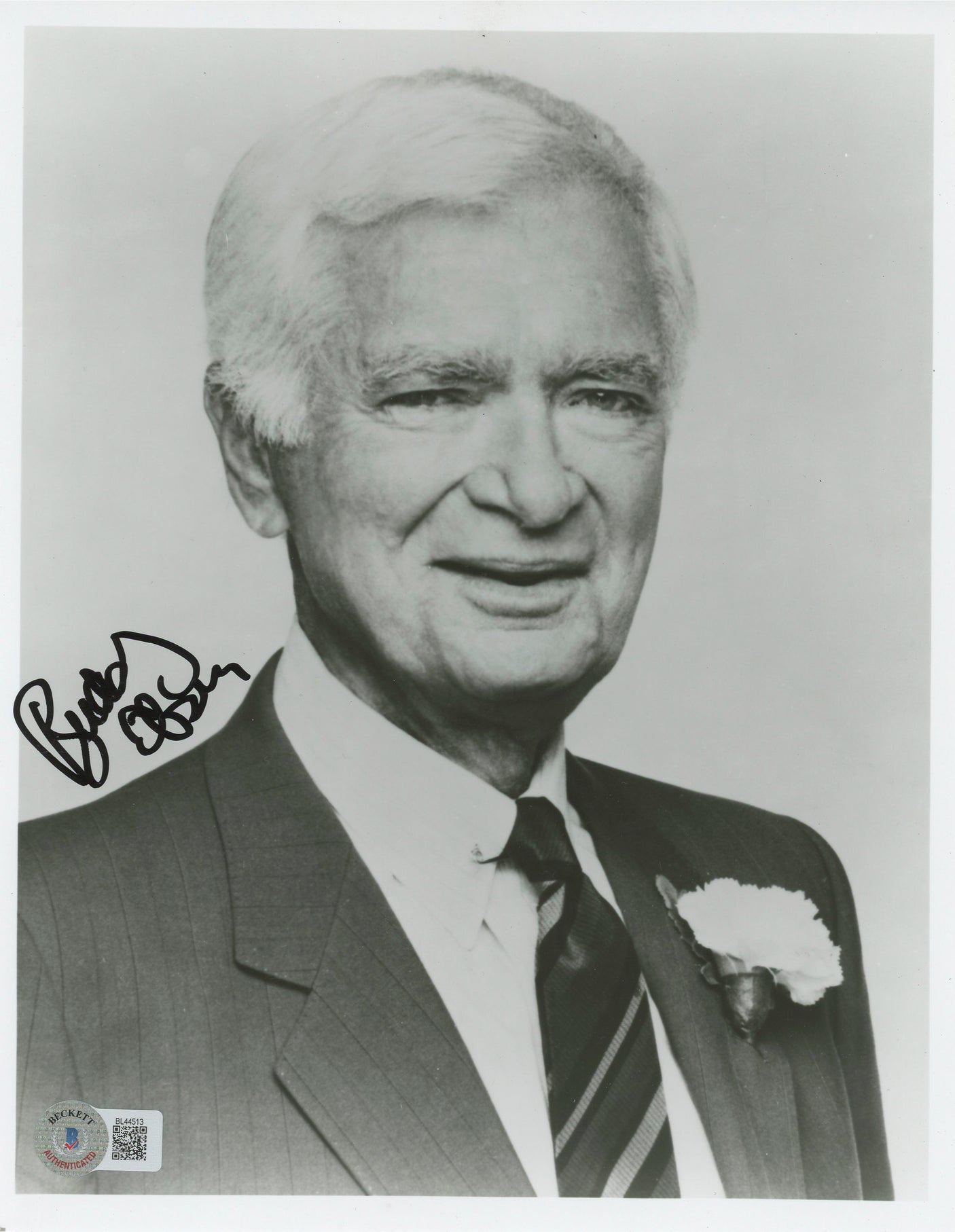 Buddy Ebsen The Beverly Hillbillies Authentic Signed 8x10 Photo BAS #BL44513