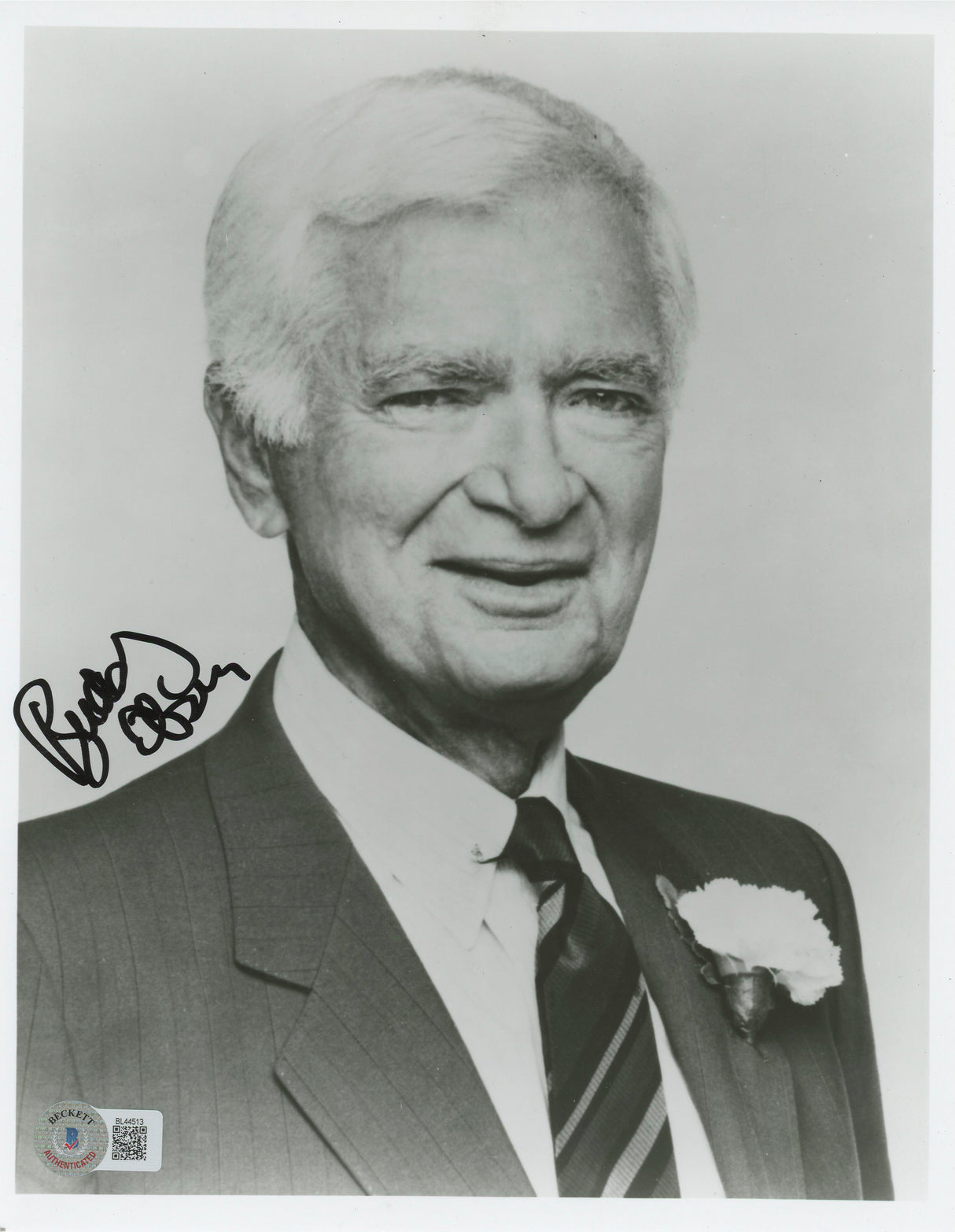 Buddy Ebsen The Beverly Hillbillies Authentic Signed 8x10 Photo BAS #BL44513