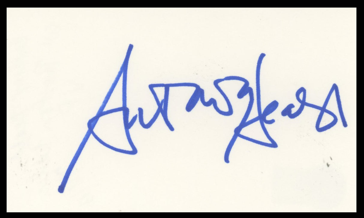 Anthony Head Buffy the Vampire Slayer Signed 3x5 Index Card BAS #BR26820