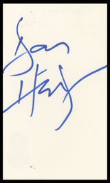 Dan Hedeya Commando Authentic Signed 3x5 Index Card Autographed BAS #BR26821