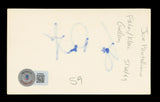 Joe Pantoliano The Sopranos Authentic Signed 3x5 Index Card BAS #BL96444