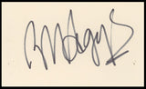 Robert Hegyes Welcome Back, Kotter Authentic Signed 3x5 Index Card BAS #BR26823