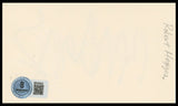 Robert Hegyes Welcome Back, Kotter Authentic Signed 3x5 Index Card BAS #BR26823