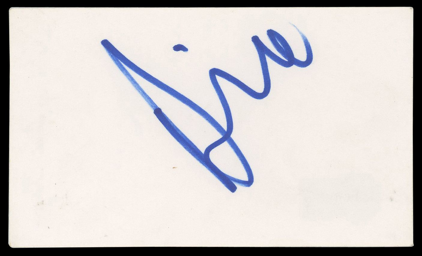 Andrew Dice Clay Authentic Signed 3x5 Index Card Autographed BAS #BN06390