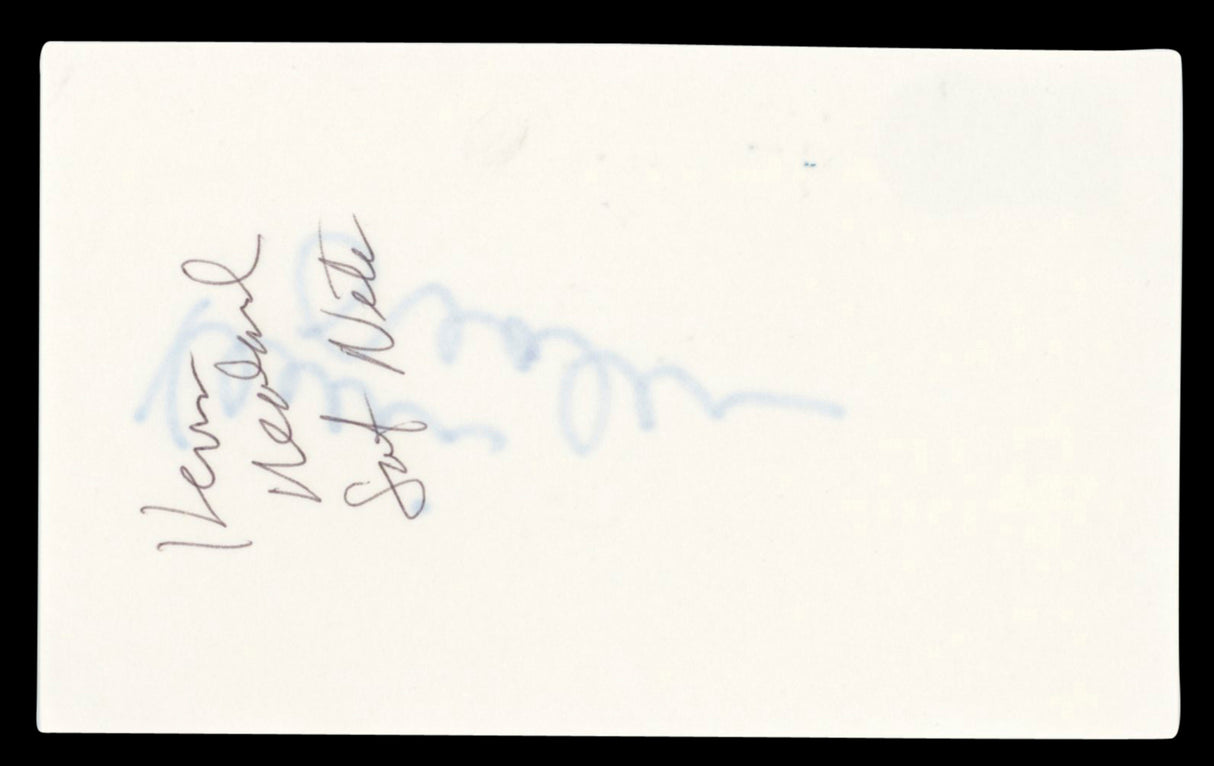 Kevin Nealon Saturday Night Live Authentic Signed 3x5 Index Card BAS #BT03659