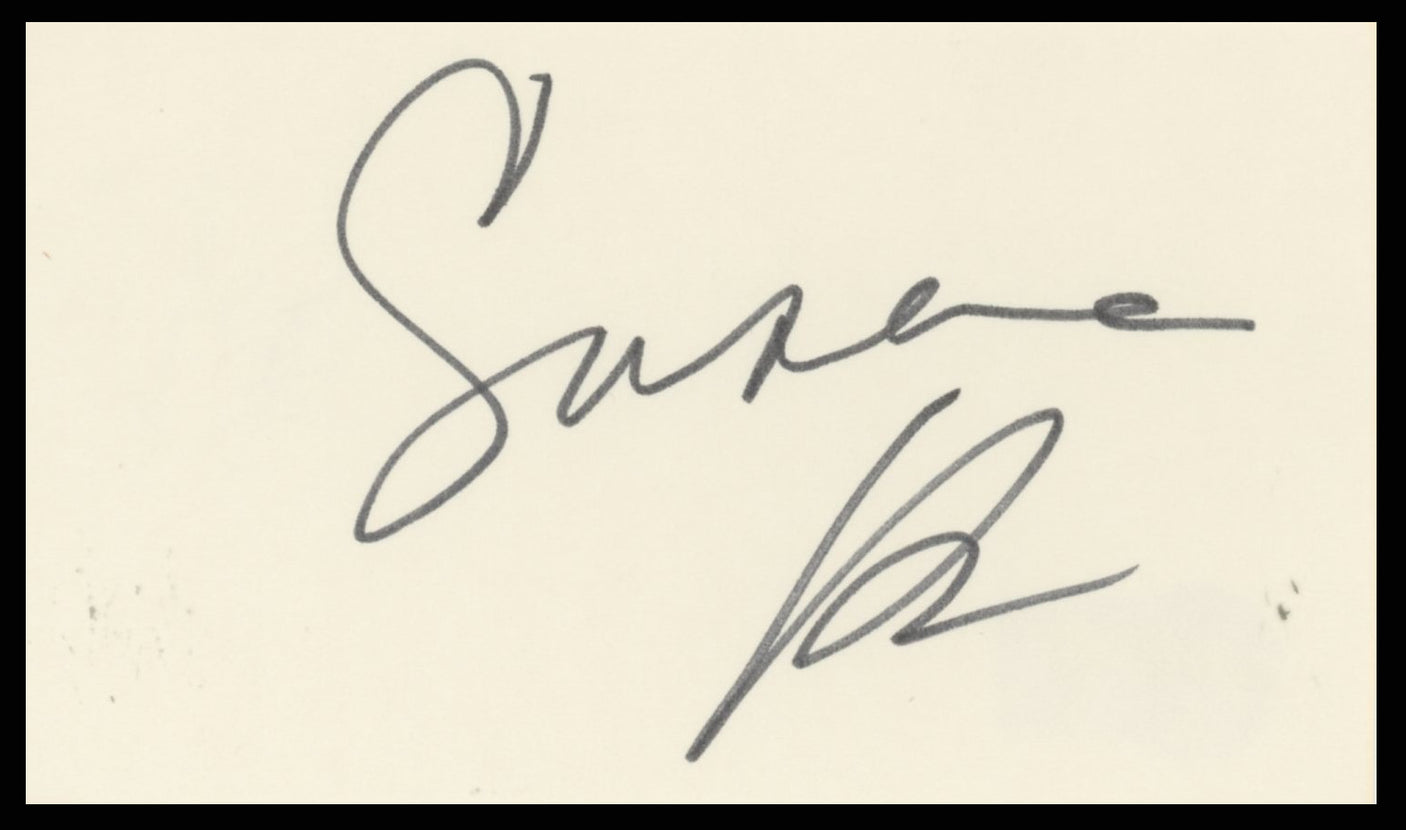 Susanna Hoffs The Bangles Authentic Signed 3x5 Index Card BAS #BR26825