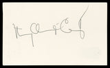 Mary Chapin Carpenter Musician Authentic Signed 3x5 Index Card BAS #BN06392