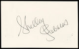 Shelley Fabares The Donna Reed Show Authentic Signed 3x5 Index Card BAS #BN89188