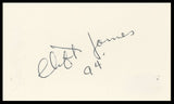 Clifton James Live and Let Die Authentic Signed 3x5 Index Card BAS #BR26832