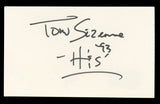 Tom Sizemore Saving Private Ryan Authentic Signed 3x5 Index Card BAS #BL98468