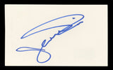Jeremy Piven Entourage Authentic Signed 3x5 Index Card Autographed BAS #BL96456