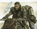 Tom Hardy Mad Max: Fury Road Authentic Signed 8x10 Photo BAS #BP33133