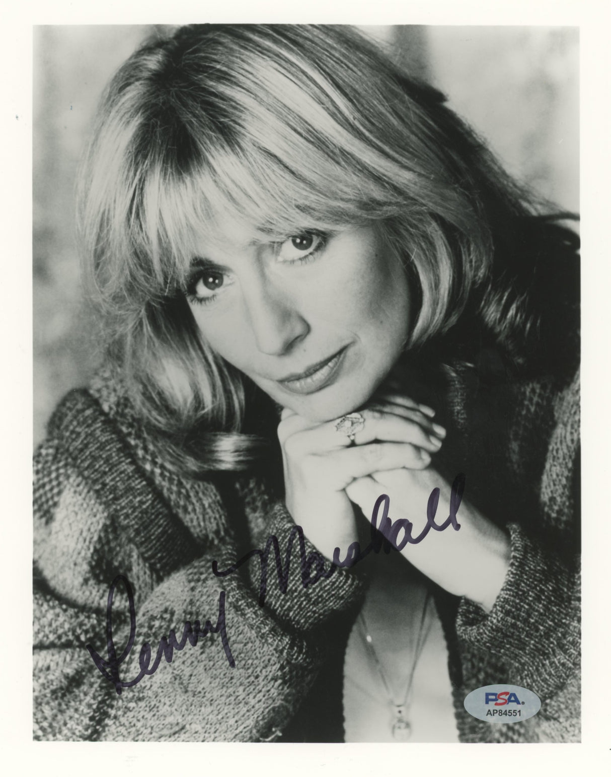 Penny Marshall Laverne & Shirley Authentic Signed 8x10 Photo PSA/DNA #AP84551